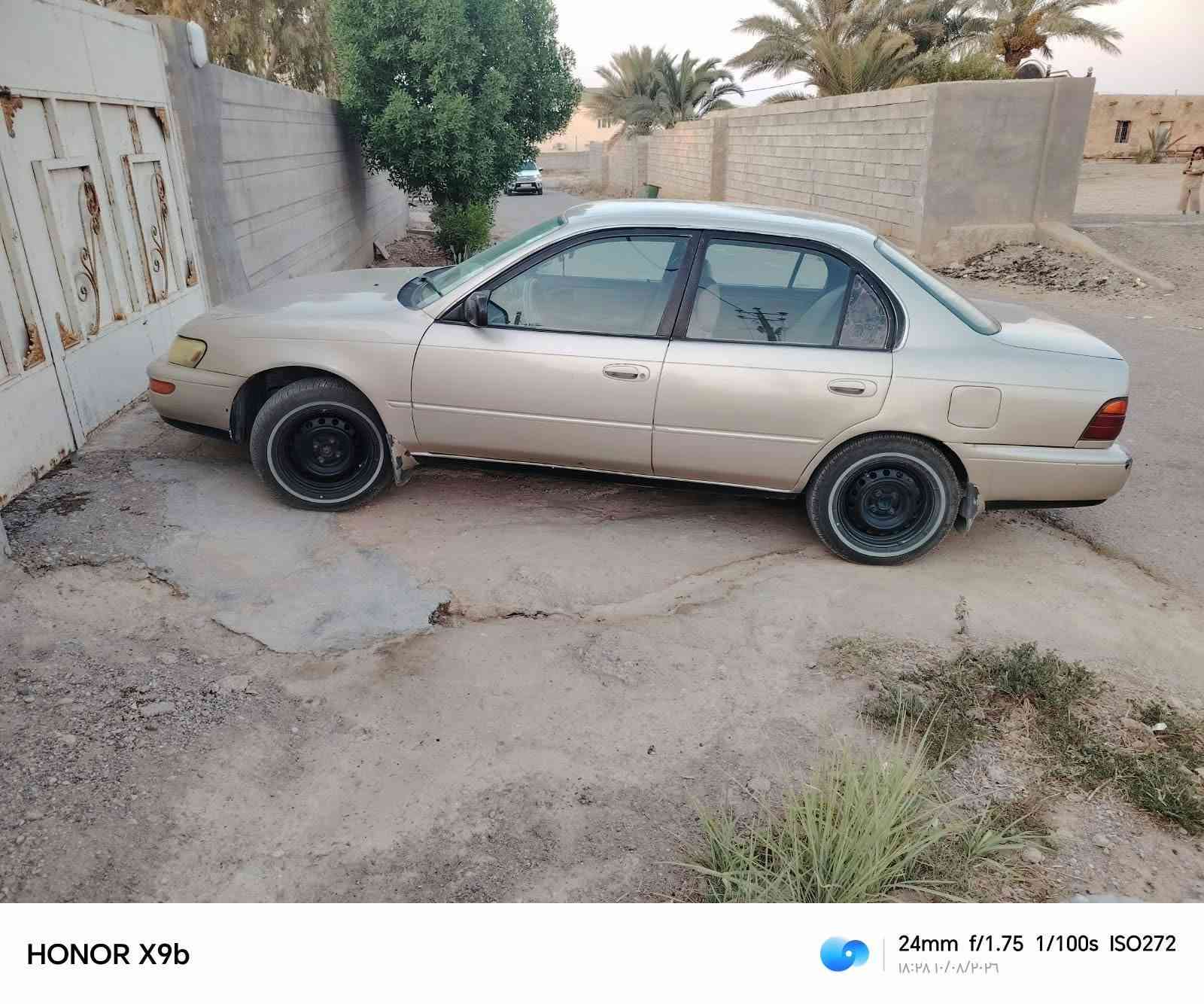 السلام عليكم كورله للبيع موديل 94 رقم بغداد بسمي تبريد شغال صدر امامي خلفي جديد مشتغلهن تخم تاير جديد السيارة معمرة جديد ماتصرف عليه دينار العنوان ديالى حمرين هاذا رقم صاحبة *********** السعر 55 او بيه مجال حك الجيه
