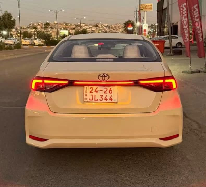 تۆیۆتا کرۆلا 2026 فول مواسەفات
تەنها 1700 کیلۆمەتر ڕۆشتووە 
تەنها 10 ڕۆژە کراوە بە تەکسی 
400 دۆلار دراوە بە بۆیاخ
سڵایت 
ڕادار
لایت لید 
برێک بەسمەیە 
ئۆتۆ هۆڵد 
زۆر مواسەفات تر 
کامل جوانکاری بۆ کراوە 
تاقم کوشنی زۆر شازی تێگیراوە 
گاعی قالبی و سەقفی 📥

گێر و مەکینەی بەشەرت 
هیچ کێشەیەکی تێدا نیە 

ژمارەی خاوەنی
***********
