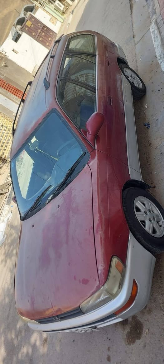 السلام عليكم
السلام عليكم  كورلا موديل 94  للبيع
رقم بغداد بسمي  سنويه ورقم جديد
محرك 1800 بي بدايت تبخير 
مكفوله من الضربه والكصه ونقل ومن الصبغ
سياره جاهزه لاخير  
شراي يتصل اتصال  ***********
السعر 52 
العنوان كربلاء المقدسه
