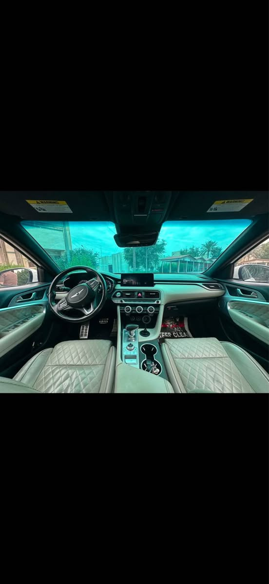 ‏Genesis  G70  2023 PRESTIGE 🩶🩶
‌‎ المحرك / V6 3.3cc twin turbo
‌‌‏376 HP🐎🐎🚀🚀       
رقم بغداد    برستيج اعلى مواصفات 
السيارة تو ويل 
‏(0-100km) 4.8 s🚀🚀🚀
‏‌‎فول مواصفات1/1  اعلى فئة 
‏‌‎  فتحة سقف (بانوراما) 
ماشية.52 الف كيلو متر 
‌‎اللون :- ابيض 
‏‌‎الضرر :-  جاملغ وبنيد 
الصبغ جاملغ فقط بنيد نفس اللون مبدل 
‌‎ المواصفات :- بصمة
‏‌‎:- تشغيل عن بعد
‏‌‎:- كشنات ميموري سيت
‏‌‎:-كشنات تدفئة تبريد 
‏‌‎:- ستيرن كهرباء  + هيتر
‏‌‎:- 5 وضعيات قيادة ( Eco - Comfort - Sport - Sport plus - Costume )
‌‌‏:- Auto Hold
‏‌‎:- شحن وايرليس
‏‌‎:- سستم سماعات Lexicon 
‏‌‎:- داتا شو
‌‎:- داخل جلد ابيض 
‌‎:- سقف كانتارا (شامو)
‏‌‎:- كاميرات جانبية تشتغل مع الاشارة داخل العداد
‏‌‎:- كاميرا خلفية
‏‌‎:- شاشة كبيرة
‏‌‎:- كيجات ديجيتال
‏‌‎:- رادارات امامي وخلفي وجانبي
‏‌‎:- كشنات جلد + كهرباء 
‏‌‎:- 5 كاميرات 360 درجة 
‏‌‎:- حساسات امامي وخلفي
‏‌‎:- نظام تحديد المسار 
‏‌‎:- دسكات بريمبو 6 بستم بلاد 
‏‌‎:-مري شفط +اشارة +تعتيم الضوء 
‏‌‎:- لايت LED امامي خلفي 
‏‌‎:-دخول ذكي مع انارة ترحيب
‏‌‎:-قيادة ذاتية  
‏‌‎:-تحديد مسار+مثبت سرعه تفاعلي يدوس بريك ويمشي تلقائي
‏‌‎:-ويل كروم  
‏‌‎:-مرقم بغداد رقم تحويل بشرط سنويه 
‏‌‎:-  وبعد بيها مواصفات هواي 
‏‌‎ملاحظة :- كير ومحرك وصدر وكهربائيات كله بشرط)
السعر205
عنواني بغداد البنوك 
*********** بغداد, العراق
