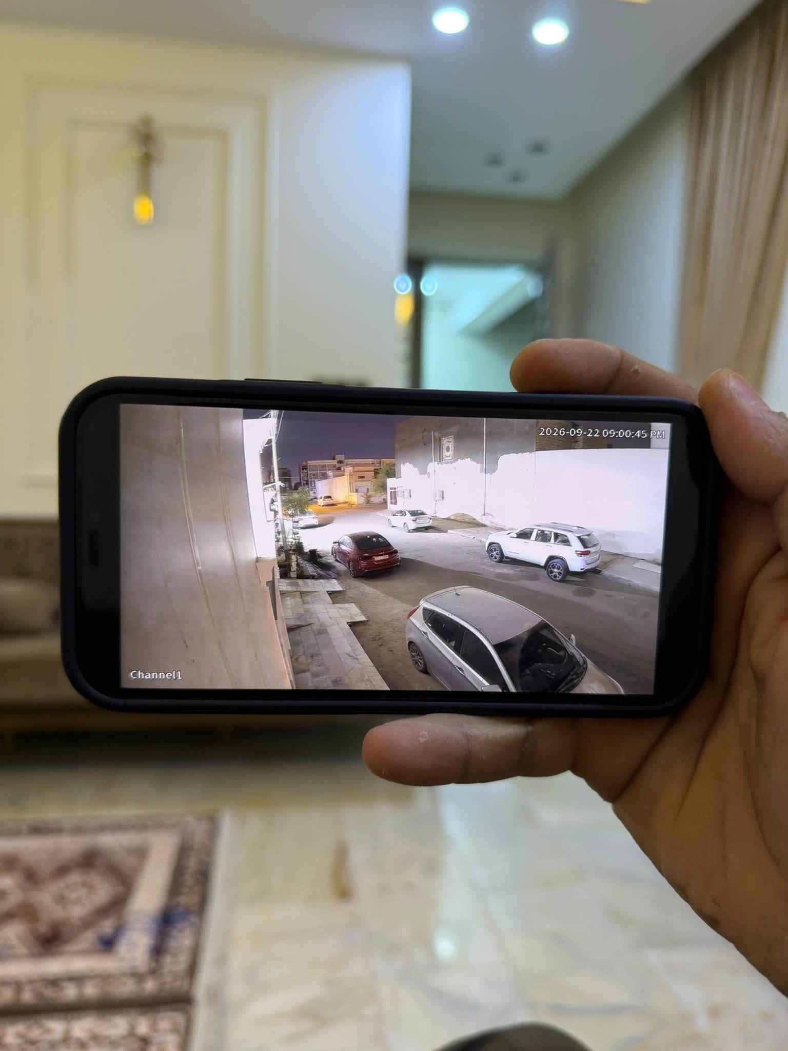 📹 يالله تم تنصيب 4 كامرات
✨ وضوح عالي وأداء ممتاز

🔧 تم تجهيز المنظومة من مكتب نجمة
💰 بأسعار تنافسية وجودة مضمونة

📍 العنوان: الناصرية – شموخ
📞 للتواصل: ***********
👨‍🔧 فني محمد علي كاظم

نص مكتوب في الصور:
- 2026-09-22 08:10:35PM
- Channel1 2026-09-22 09:00:45 PM