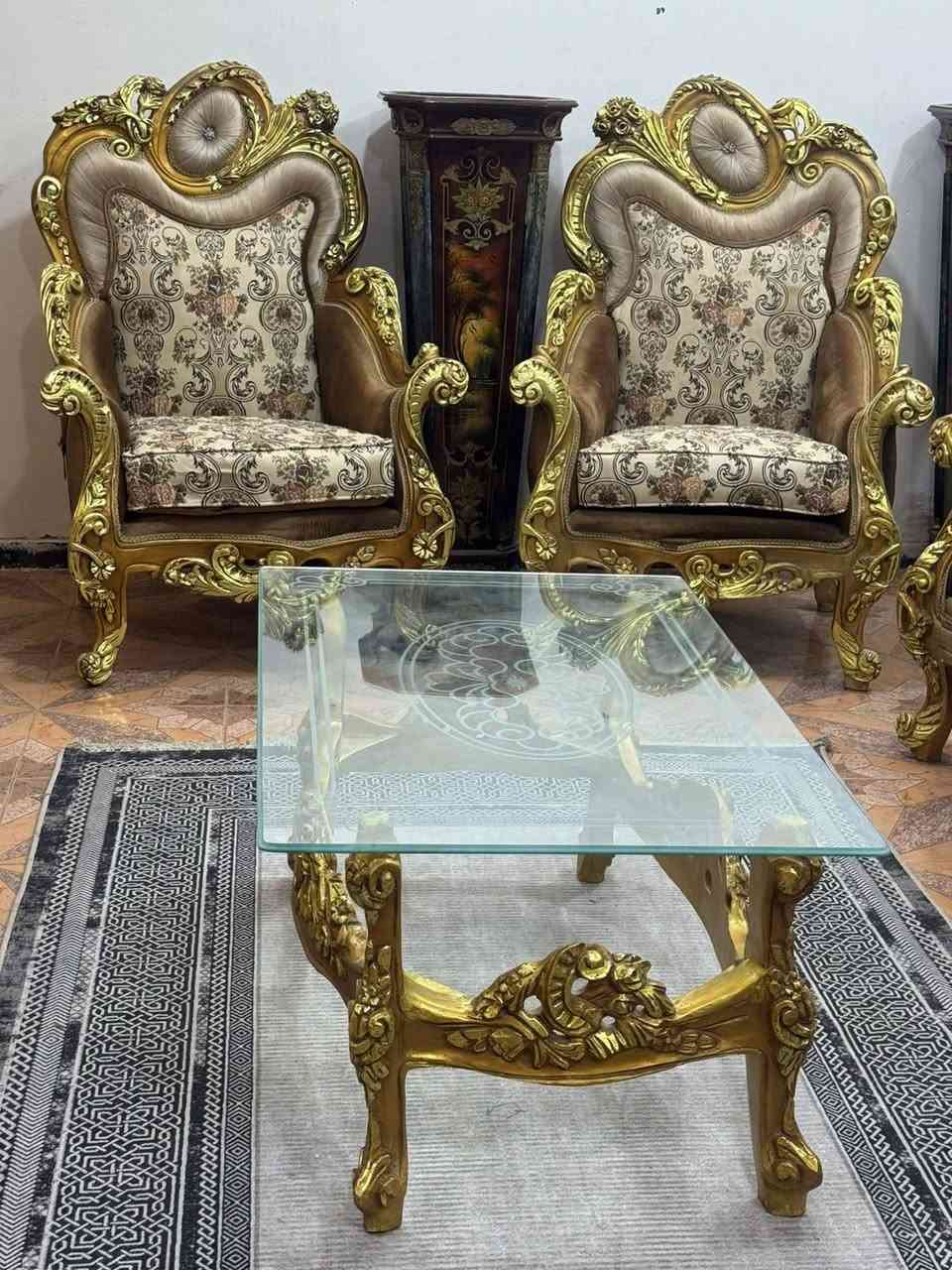 زان مصري • ١٠ مقعد • ميز وسطي