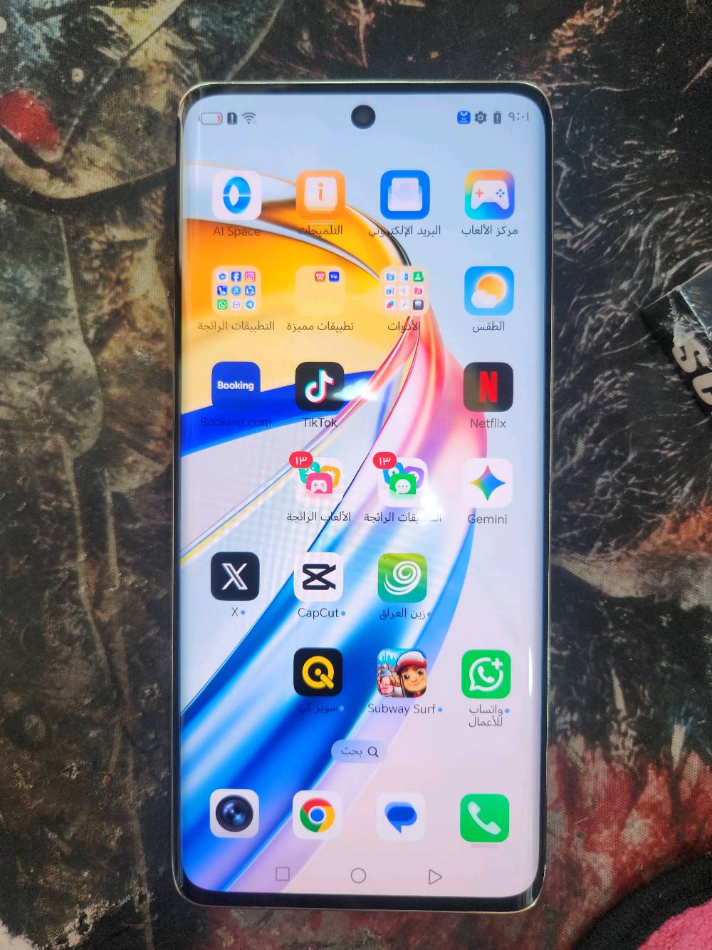 هونر X9b • ٢٥٦ • خدوش بالظهر