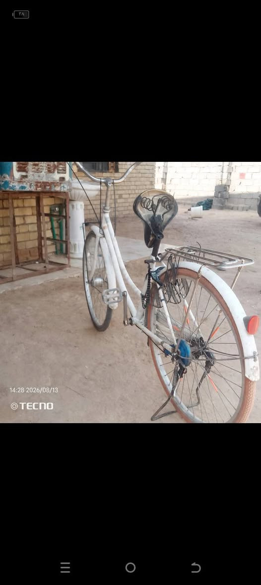 سلام عليكم باسكل لبيع بناتي باسكل حجم 26 لون ابيض سعر 75 وابي مجال تواصل خاص

نص مكتوب في الصور:
- Meta AI اليوم
- 14:28 2026/08/13
- TECNO
- بايسكل بناتي حجم 26 للبيع - النجف السعر 75 الف وبي مجال للاستفسار: *********** متوفر الآن Facebook Marketplace حالة جيدة • جاهز للاستخدام • توصيل متاح داخل النجف
- Meta AI اليوم بايسكل بناتي حجم 26 للبيع - النجف السعر 75 الف وبي مجال للاستفسار: *********** متوفر الآن Facebook Marketplace حالة جيدة • جاهز للاستخدام • توصيل متاح داخل النجف