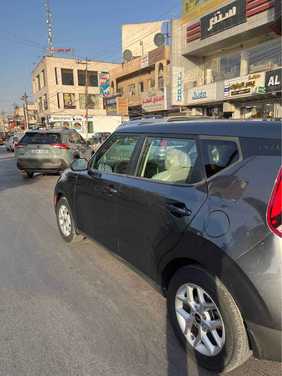 كيا سول • ٢٠٢٢ • حادث باب مبدل
