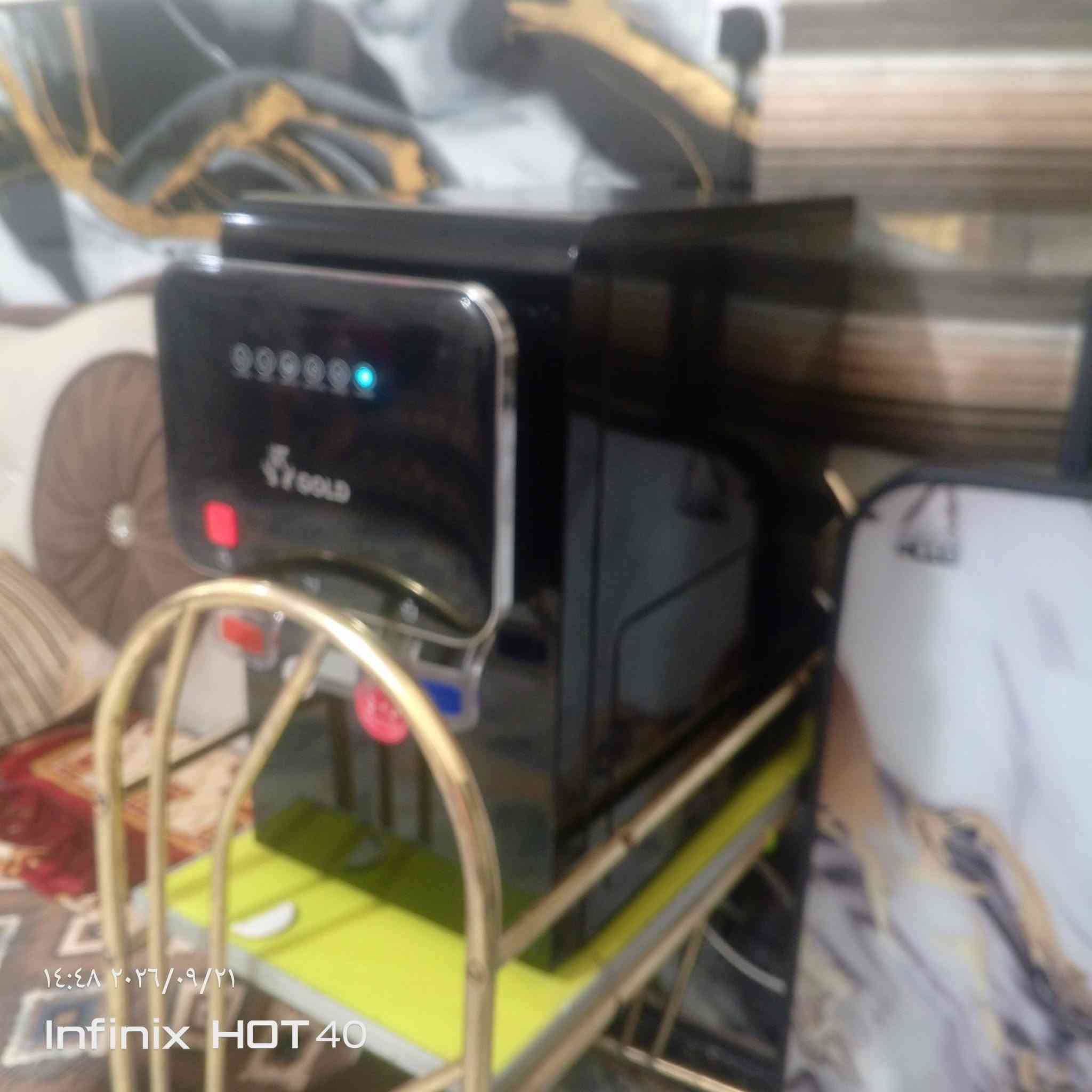 سلام عليكم جهاز فلتر ماء مستخدم نضيف حار وبارد السعر ب150الف وبي مجال للاستفسار الاتصال على الرقم ***********

نص مكتوب في الصور:
- ١٤:٥٥ ٢٠٢٦/٠٩/٢١
- Infinix HOT 40
- ١٤:٤٨ ٢٠٢٦/٠٩/٢١
