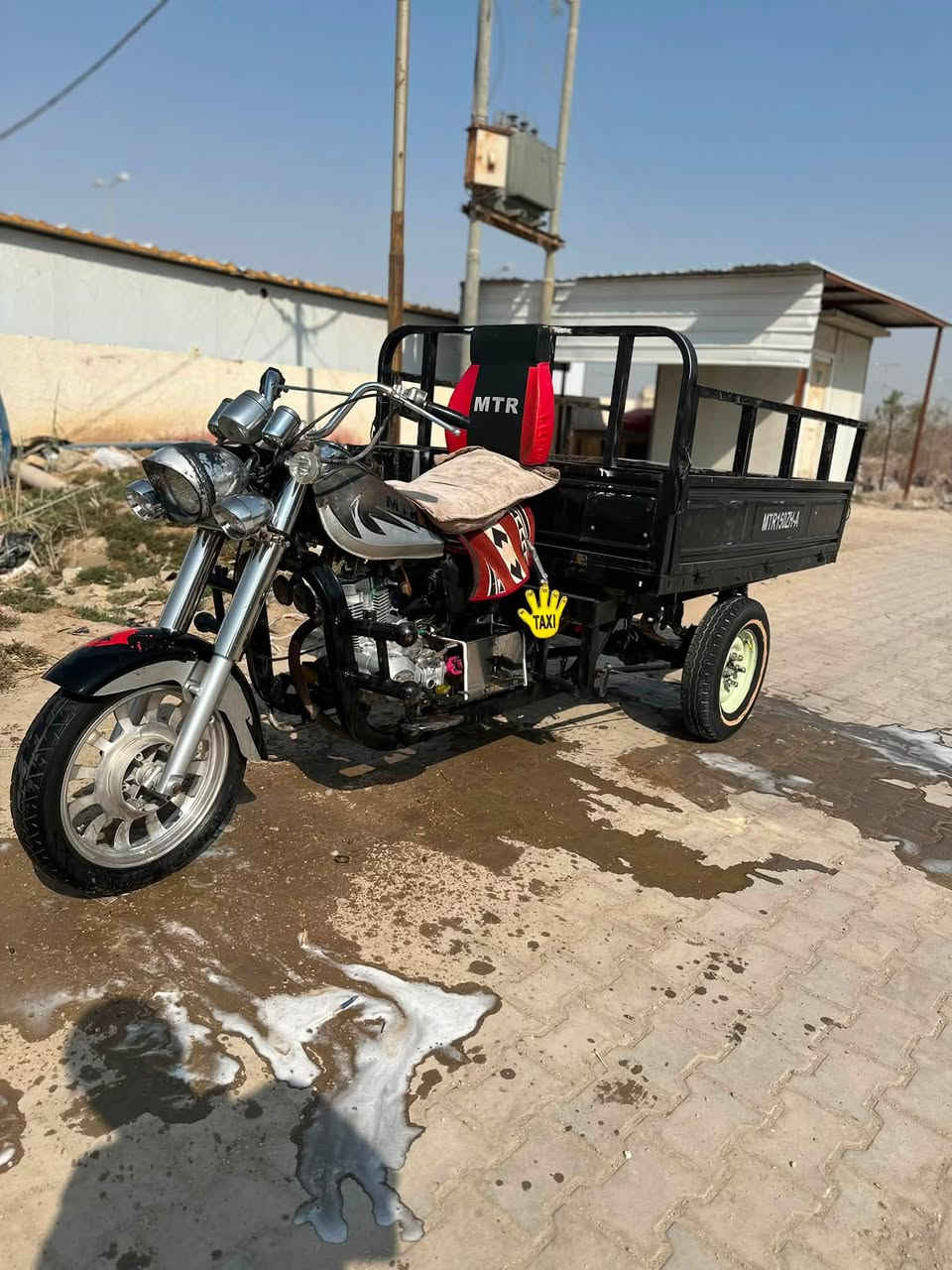 سلام عليكم شباب ستوته جاهزه من كلشي مكينه كير اكسن تاير معمره اوراق نضاف موديل ١٥ شراي بي خير ويدلل جاهزه دراجة معمره توه

