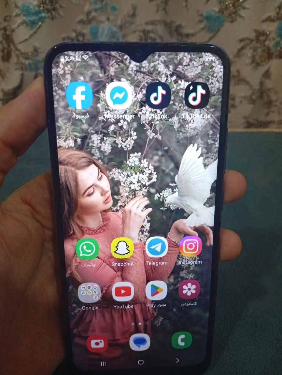 سلام عليكم للبيع موبايل سامسونع نظيف كلش فقط مبدل شاشه اصليه سعر 55

نص مكتوب في الصور:
- ٨:٢٣
- ٥١%
- حول الهاتف
- Galaxy A03
- تعديل
- رقم الهاتف
- غير معروف
- اسم المنتج
- اسم الطراز
- SM-A035F/DS
- الرقم التسلسلي
- R9YT80SKPLJ
- IMEI (الفتحة ١)
- 354***********6
- IMEI (الفتحة ٢)
- 354860825376238
- معلومات الحالة
- معلومات قانونية
- معلومات البرنامج
- معلومات البطارية