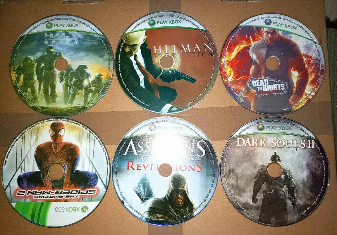 سلام عليكم 

50 لعبة Xbox 360
بيهن قسم سيديات إثنين بس الاكثر سيدي واحد. صار اسنين ما لاعب بيهن لأن استعمل Xbox one s. على ما اذكر كلهن شغالات بس اعتبر اكو 2-3 ما يشتغلن للاحتياط. ابيعهن كلهن ال 50 لعبة سوه اب 50 ألف. مكاني حي الحسين قرب مرقد كميل بن زياد.

‎للتواصل ماسنجر او واتس آب 
‎*********** واتس آب 
‎***********عادي (بدون واتس اب) النجف, العراق
