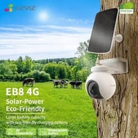 كاميرا 4G • شاحن شمسي • زاوية 360