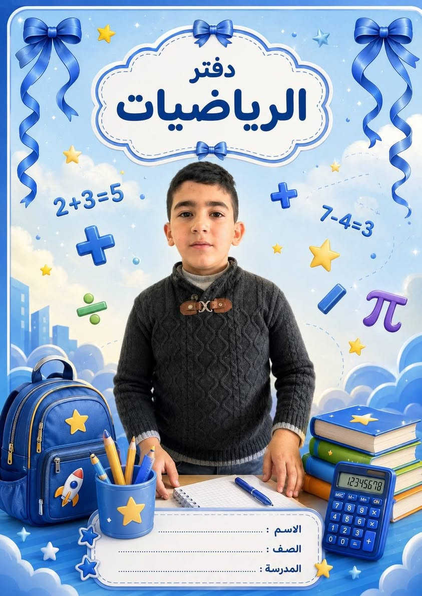تصميم وطباعة جلاد دفاتر وكتب باسم الطالب وصورته 
مكتبة الإخوة:  السريدات الجديدة/ قرب ماركت الشام 
***********
