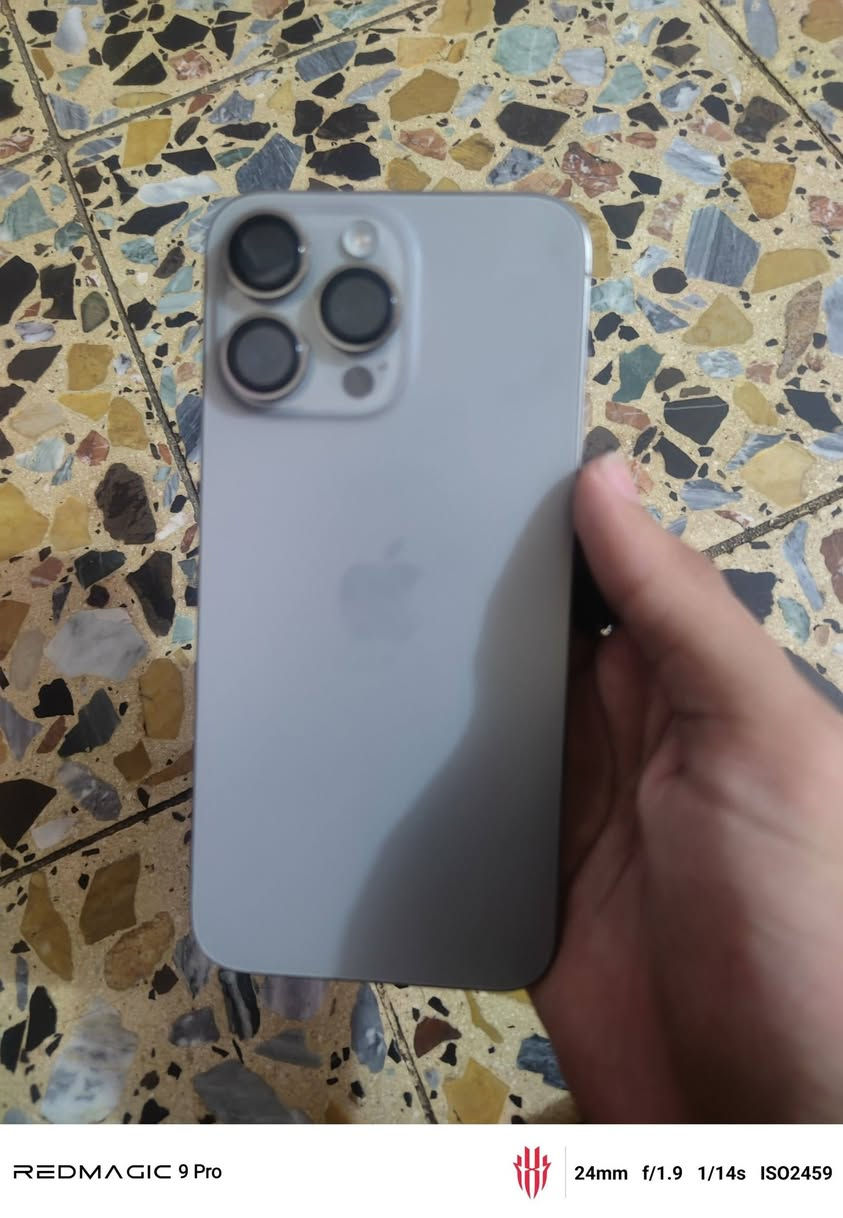 iPhone 15 pro max
ذاكرة 256

بطارية 85

جهاز نضيف شخط مابي 

كرتونته ويا 

ماستر شرق اوسط 

سعر مليون و100

مكان بغداد الرصافه  رقم الهاتف ***********

نص مكتوب في الصور:
- REDMAGIC 9 Pro 24mm f/1.9 1/25s ISO3203
- REDMAGIC 9 Pro 24mm f/1.9 1/14s ISO2459
- REDMAGIC 9 Pro 24mm f/1.9 1/18s ISO3184
- REDMAGIC 9 Pro 24mm f/1.9 1/14s ISO2250
- REDMAGIC 9 Pro 24mm f/1.9 1/14s ISO2184
- حول الاسم iPhone إصدار iOS 26.6.2 اسم الطراز iPhone 15 Pro Max رقم الطراز MU793AA/A الرقم التسلسلي HV9YH4R7RC انتهت صلاحية التغطية الأغاني الفيديوهات ١٣١ الصور ٨٢٩ التطبيقات ٢٥ السعة ٢٥٦ غ.ب. متوفرة ١٤٤,٣٣ غ.ب. عنوان Wi-Fi A4:F8:41:EA:90:F6
- حالة البطارية
- <
- عادية
- تعمل بطارية iPhone هذه على النحو المتوقع. حول البطارية والضمان...
- الحد الأقصى للقدرة
- ٨٥٪
- هذا قياس لقدرة البطارية مقارنة بقدرتها عندما كانت جديدة. قد تتسبب القدرة المنخفضة بتقليل ساعات الاستخدام بين عملية الشحن والأخرى.
- عدد الدورات
- ٧٣٧
- هذا هو عدد مرات استهلاك iPhone لقدرة البطارية. معرفة المزيد...
- تاريخ التصنيع
- كانون الثاني ٢٠٢٤
- أول استخدام
- شباط ٢٠٢٤