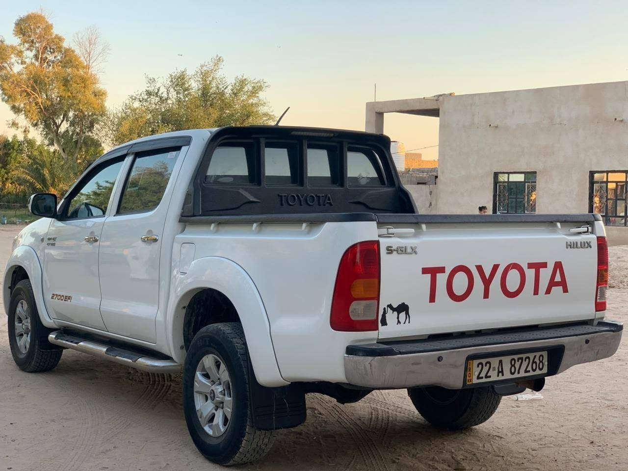 هايلوكس ٢٠١٠ فور ويل  سعودي
مكفولة من الضربة و الصبغ و التبديل

حدادية ١٠٠٪
محرك ١٠٠٪
كير ١٠٠٪. كير عادي 
تخم تاير
ماشيه 196 حقيقي  

العنوان النجف سيطرة مفرق الكفل عامود 350 

رقم اربيل انكليزي

السعر 175$ قابل للتفاوض

للاستفسار *********** اتصال لايوجد خاص
