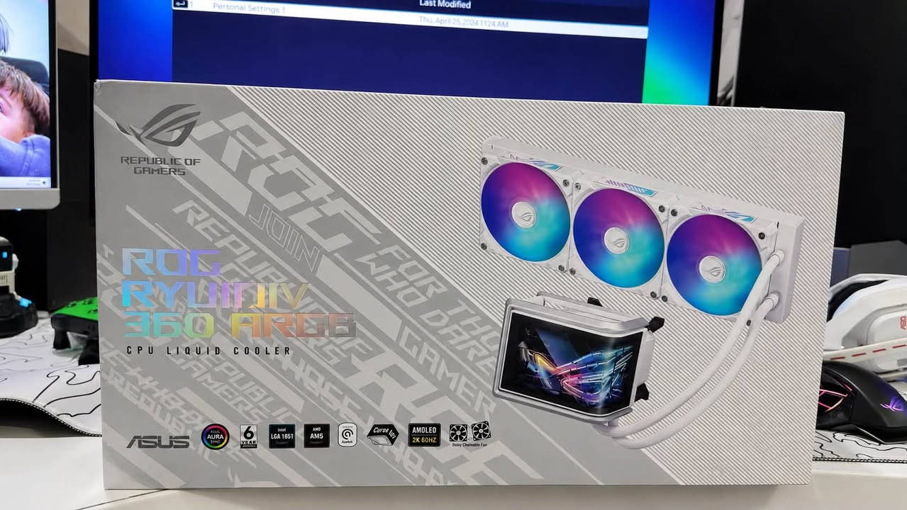 السلام عليكم للبيع جديد جديد غير مستخدم
ASUS ROG RYUO IV 360 ARGB White Curved 6.67-inch AMOLED Display, Supports 3D-Effect Video or Customizable System Stats, Asetek Emma Gen8 V2 Pump, pre-Mounted Daisy-Chained ARGB Fans السعر 800,000

Razer Seiren V3 Chroma RGB, Stream & Game Reactive, USB Microphone, Black السعر 175,000

بغداد الكرادة لا يوجد توصيل 
***********
