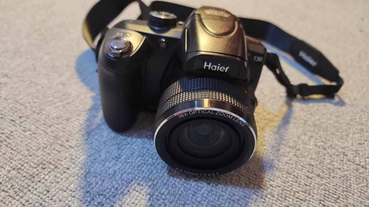 كامرة haier DC-T30 للبيع مع جميع ملحقاتهة 
مواصفتها ادناه السعر 110 للتواصل الاتصال على ***********

نص مكتوب في الصور:
- المواصفات سعة البطارية 2000 ملي أمبير نوع البطارية بطارية ليون قابلة للشحن الفلاش الداخلي يوجد اللون أسود دقة البكسل الفعالة 12 ميجابكسل العدسة/البؤري 4.1-123 ملم حجم حساس الصورة 1/3.2 بوصة تقريب بصري 30x دقة الفيديو FHD 1920x1080 (60fps) / 1080p30 دقة الالتقاط 1920x1080 لاحظت معلومة خاطئة؟ أبلغني عند توفر المنتج