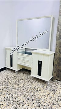 غرفة نوم • أوف وايت • معمل نجارة حسين الوائلي