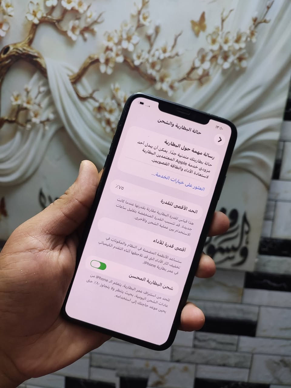 آيفون ١١ برو ماكس • ٢٥٦ • ظهر مضروب