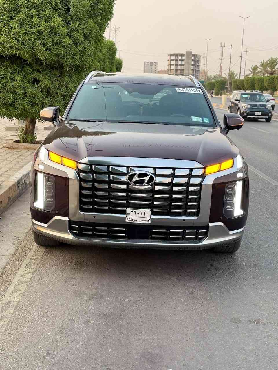 Hyundai palisade  2025 calligraphy
هونداي بلسايد كلگرافي جديده ونظيفه جدا
فقط بيع بدون مراوس310$ بيها مجال بسيط 
موديل: 2025
الحالة: بنيد نفسه مرجع بدون فتح  وجاملغ،الايمن تبدل وقبل فتره  صارت بيهه طخه خفيفه على كد شبر،بالجاملغ الايسر،  

العداد:6 الاف ميل
المواصفات: كلگرافي  فول 1/1 
 شاشة عرض داتشو. المحرك   v6    3.8 
بصمة تشغيل + بصمة ابواب 
اصطفاف ذاتي(تقديم +ترجيع)  
فتحة سقف +بانوراما
سماعات هارمن كاردن عدد ١٦
 رادار امامي  + خلفي 
حساسات امامي + خلفي 
كامرات عدد 6  360 درجة 
كشنات امامي خزن ميموري 
كشنات كهربائي تدفئة وتبريد
داخل اسود ملكي
انارة داخليه (محيطيه) + انارة دشبول 
بردات جانبية
تبريد مركزي امامي + خلفي منفصل التحكم
تحكم ستيرن + شفتات
تدفئة ستيرن 
مرايا هيتر + تعتيم 
صندوق كهربائي شفط + اربع وضعيات فتح صندوق
وضعيات قيادة  (٥)
ويل كب حجم  ٢٠ 
اوتو هولد + نقطة عمياء 
سايد بريك بصمة + مثبت سرعة
شحن وايرلس 
إشارات بالمرايا  + إشارات جانبيه
2اوتو بريك 
تحديد مسار
شاشة ديجتال كبيرة
تشغيل عن بعد .
تدليك كشن .
دفع رباعي 
نظام مانع انزلاق 
 نظام نزول منحدرات كشنات Vip منفصل 
 وبعد مواصفات اخرى للي يعرف البلاسايد
السياره جديده بمعنى الكلمه،  

السعر310  وبيه مجال ان شاء الله،  
 السياره. بدون رقم 
***********
