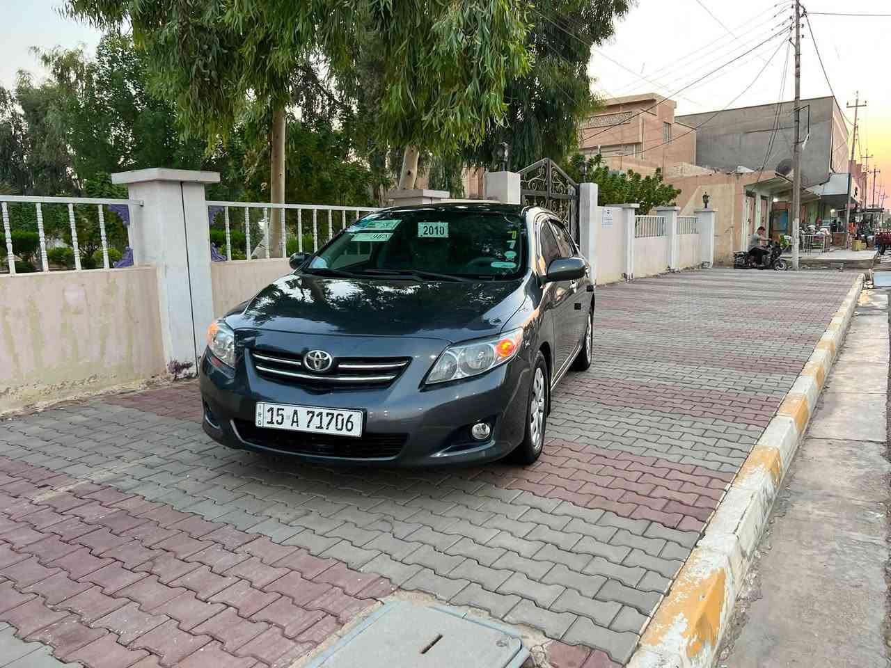 السلام عليكم من رخصت الادمن كورلا ٢٠١٠ وارد السياره جديده بمعنا الكلمه وجاهزه من كلشي كير مكينه صدر تخم تاير تبريد رقم الجديد سنويه جديده السياره بيه مكانات صبغ اثر جراد بدون ضربه ترايك للبصره ماشيه ١٦٦ كيلو متر موقع السياره الانبار قضاء هيت رقم انبار تحويل مباشر السعر ٩٤ بيه مجال للاستفسار اتصل ***********
