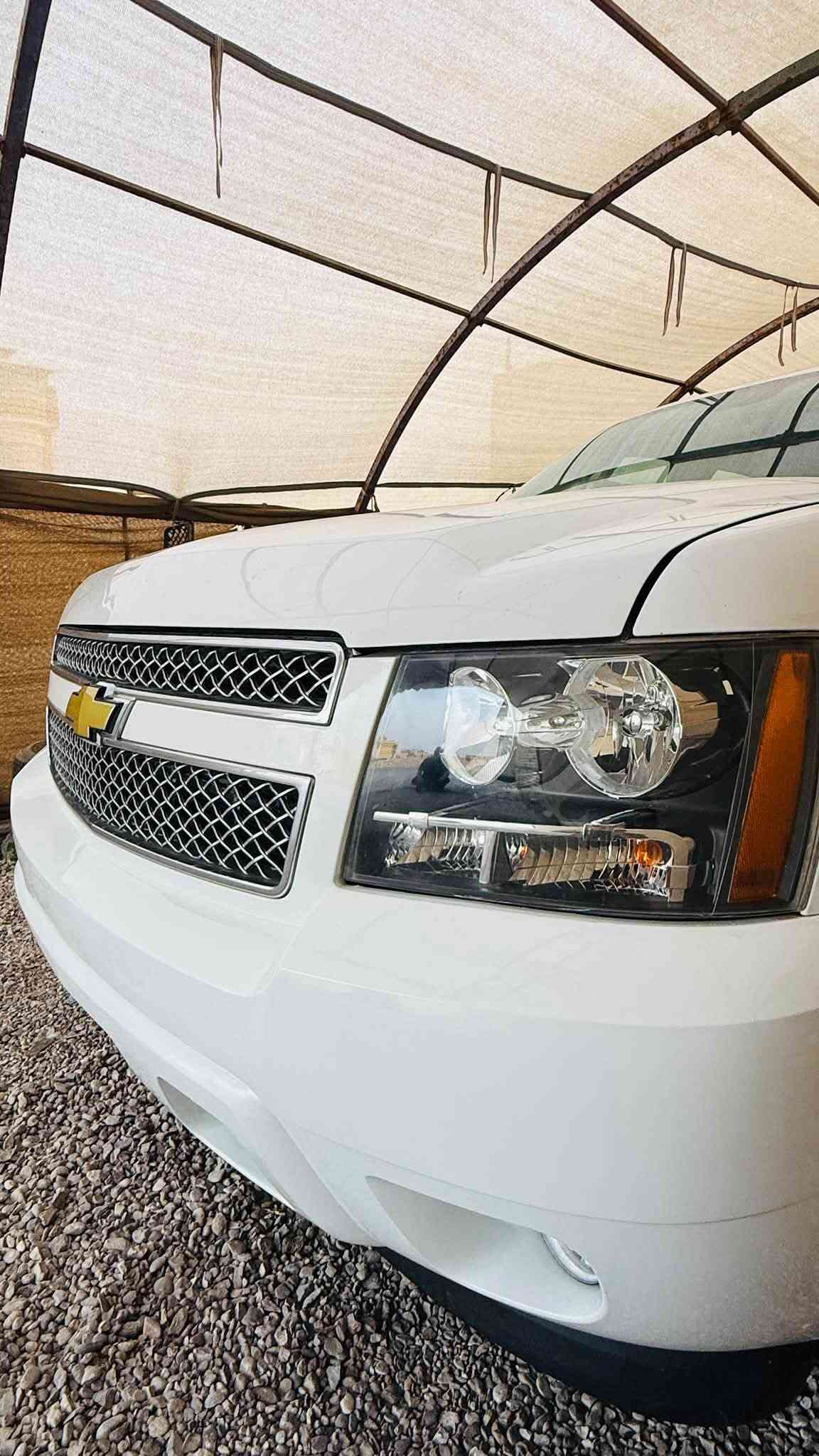 تاهو LTZ • ٢٠٠٨ • ابيض خليجي