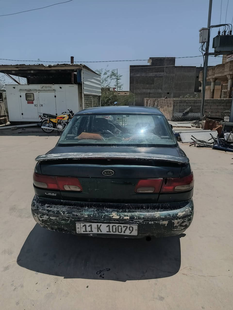 السلام عليكم
كيا سيفيا ١٩٩٧
محرك مفتوح 
كير عادي 
كهربائيات كلها شغاله مابيها اي نقص 
كيجات شغاله 
السياره كير و محرك مكفولات
رقم بغداد تحويل مباشر 
السعر ٣٠ ورقه وبيها مجال 
العنوان واسط / صويره
للاستفسار التواصل على الرقم ***********
ما متوفر ع الفيس
