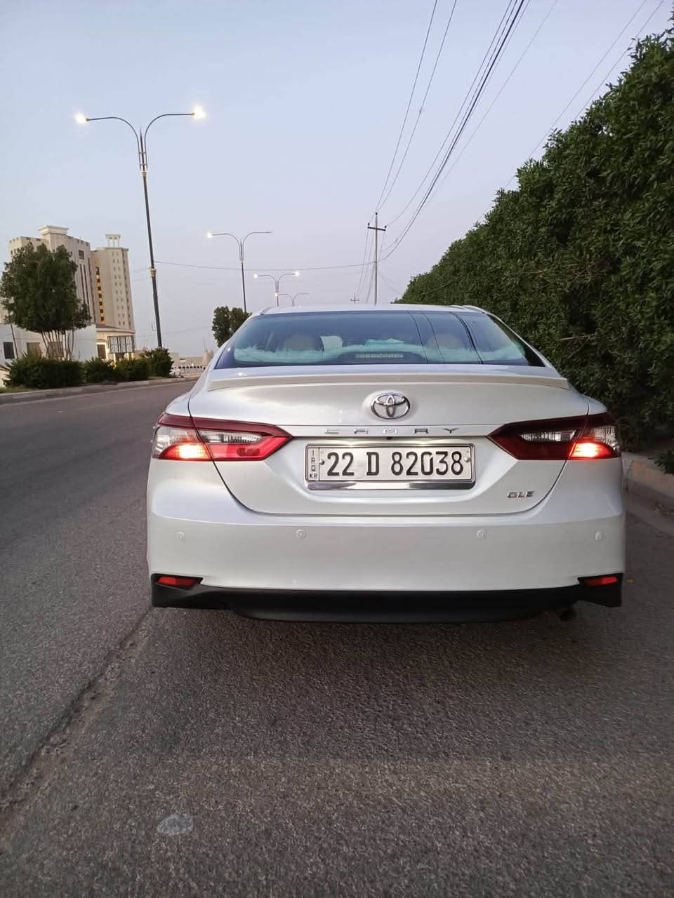 كامري خليجي 2023
كفاله عامه 
ماشيه 84.000km
معروضه 235$ قابل للتفاوض 
للاستفسار : ***********
