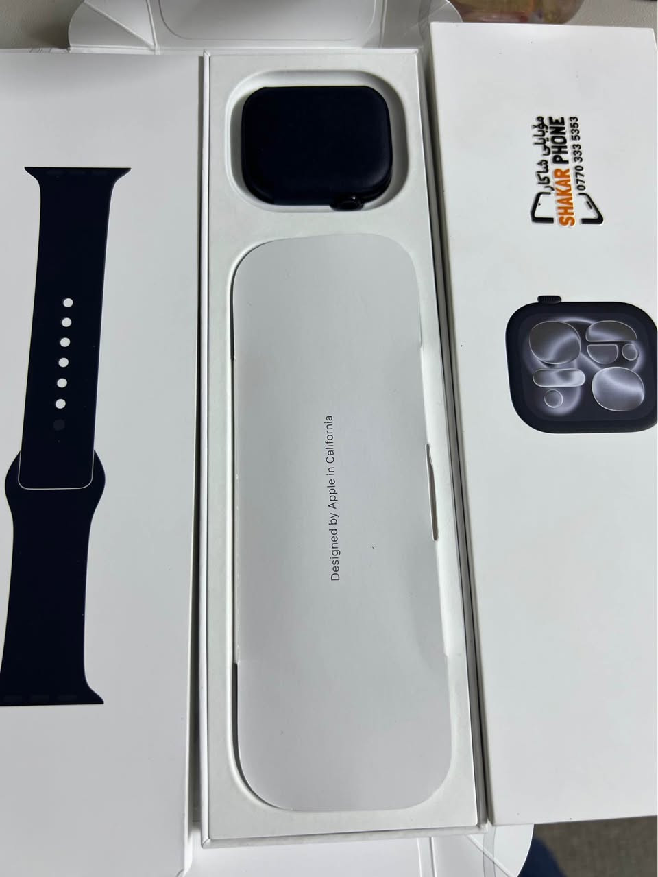 applwatch sers 11 46 mlim patre 100🔋
ئه پل وه تچ سيرس ١١  ٤٦ مليم پارتي ١٠٠
زه ماني ٧ مانگي مايه ته قريبه ن  كه م يشي كرديه❤️
كارتون كامل ئه شياي له گه له ماله كه نويه وه سفي ناوي
٢٩٠$ كه ميك مه جال
*********** أربيل, العراق

