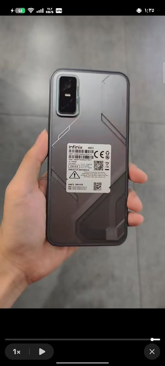 السلام عليكم
جهاز Infinix GT 30 Pro للبيع 📱🔥

​أبرز المواصفات:

​الشاشة: AMOLED بسطوع عالي ومعدل تحديث 144Hz سلس جداً للألعاب.

​الأداء: معالج قوي جداً مخصص للألعاب والأداء الثقيل.

​البطارية: سعة كبيرة مع دعم الشحن السريع.

​التصميم: تصميم عصري مميز مع إضاءة خلفية مخصصة للألعاب.

​الكاميرا: كاميرا رئيسية بدقة عالية لالتقاط صور وفيديوهات واضحة.

​النظام: واجهة خفيفة وسريعة مخصصة للقيمنق.

​السعر: 350 ألف (وبيه مجال بسيط للشراي)

​للتواصل والاستفسار:

يرجى الاتصال على الرقم: [‏‪***********‬‏]
