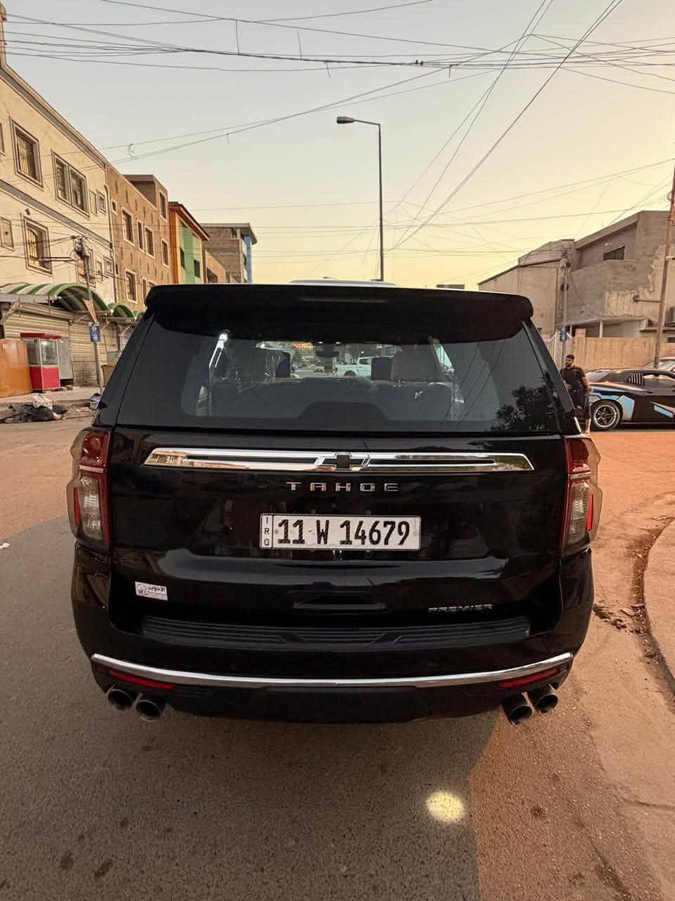 شوفرليت تاهو
موديل 2021 🦅 
سعر 435 $ وبيه مجال
رقم بغداد تحويل مباشر 
فوول مواصفات جگات
شيفروليت تاهو بريمير وكالة خليجي 
‏‎اللون : اسود 
ماشييه 104الف كم حقيقي 
محرك و گير شرط 
السياره بيه ربع باب الراكب صبغ اثر شخط و الباقي مكفول
كل غراض بلادي موجود
‎جكات تصعد وتنزل 
‎اربع كامرات
‎حجم المحرك : 5300 Cc
‎عدد الاسطوانات : 8 اسطوانات ( 8 سلندر )
‎المواصفات : 
‎* سقف بانوراما 
‎* المقاعد كهربائية تدفئة و تبريد
‎* مقصوره الركاب من الجلد الفاخر + خشب ملكي 
‎* شاحن وايرلس لاسلكي
‎* نظام الرؤيه : 5 كامرات رؤيه شامله ( BIRD VIEW )
‎* نظام التعليق مستقل
‎* كشنات ميموري خزن
‎* نظام الصوت BOSE سماعات عدد 10
‎* دوسات كهرباء + اناره LED
‎* نظام سحب مقطوره تحكم كامل + كامرة لرؤية المطوره
‎* داتا شو
‎* تشغيل بعد 
‎* 5 بصمات 
‎* تحديد مسار 
‎* لد امامي 
‎*مري شفط 
‎* 4 كامرات 360 درجه 
‎* رادار 
‎* جنطه ذكيه بلقدم تنفتح وتنسد 
‎* ويل كروم 22 حجم وعليها تخم تاير 
‎* شاشات خلفيه 
‎* جميع الكشنات كهرباء
‎* كشنات تدفئه تبريد 
‎* دوسات شفط 
‎* شاحن واير ليس
‎* ثلاجه 
‎* جميع المقاعد يوجد مخارج يوبي اس 
‎مكان :بغداد الجديده 
‏‎ للاستفسار
***********
