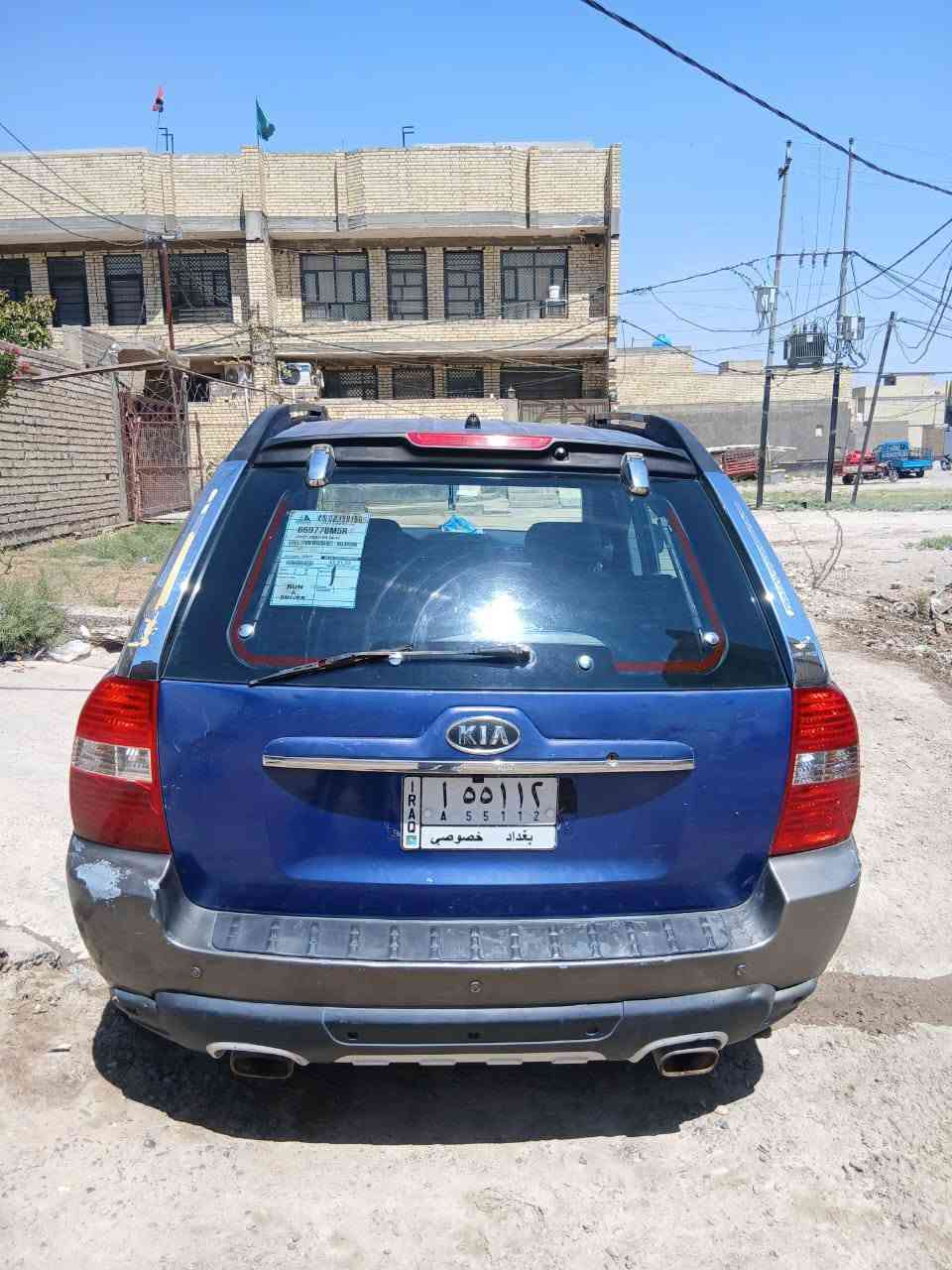 السلام عليكم سبورتج موديل ٨ امريكي حادثه جاملغ الامامي الايمن وشويه من الدوسة كير ومكينه وصدر كله جديد تخم تايرات جدد مكينه ٦سلندر منظومه تبريد جديده 
رقم بغداد رقم مميز 
تحويل ثاني يوم السياره
السعر ٧٠ وبيه مجال 
مكاني بغداد الغزاليه 
هذا رقمي
***********
***********
