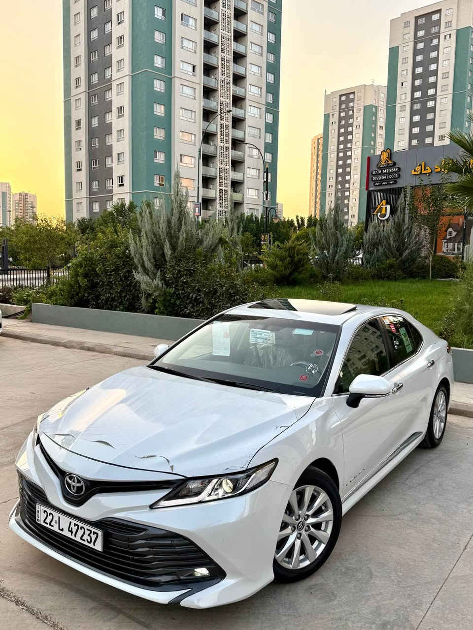 CAMRY GLE 2019
‎  واتساب
***********
***********
‎کامری مودیل2019 صفر شریکة ساز فوول مواسفات ضمان باب اول لون ابیض صدفی مرغوب
،ماشی69   الف،محرک2500،دعامی لــ دعامی مابی صبغ مابی حالوب مابی رەسعە  ،سیارە حیل حیل حلوة،سنویە هزە رقم کل جدید2030نفس یوم تحول٢ بسمه بیلادی موجود سبیر ما انزل،تاقم إطارات یوکوهاما بیلادی،مکان سیارة سلیمانیة. 
‎مواصفات معروفة
بسمة
فتحه 
پردە
‎شاشة
امامی‎+حساسات خلفی
‎هاندبریک بصمة
‎ئوتو هولد
‎تبرید لمس+مرکزی
‎تحکمات ستیرن
‎ستة ایرباگ
‎مرایا ئیشارة و کهرباء
‎تحدید سرعة
‎گیر محرک تاقم صدر تاقم ایطارات کل جدید سیارە مابی ای نقس
‎سعر :209 $ شویە بی مجال
***********واتساب
*********** السليمانية, العراق

