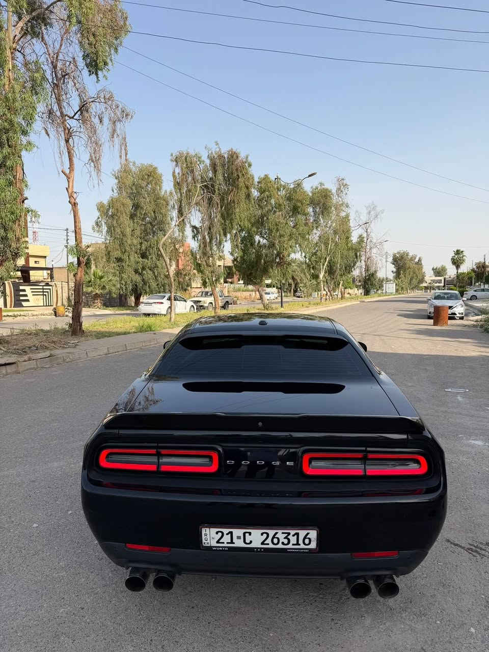 جالنجر Rt 2019
المحرك : V8: 5.7

الكير : اوتماتيك

الممشى : 85000ميل

الاجزاء المتضررة: قطعتين

(جاملغ امامي الايمن مبدل+ بنيد محدث)

*  و بارد كلش بسيط بالجاملغ الخلفي

سونار موجود 

كير محرك كله شرط تجي تفحص بنفسك او سونار الي يعجبك

و شرط التحويل 

مكان السيارة : صلاح الدين 

رقم : السليمانية الجديد 

المقاعد جلد احمر

واتساب: ***********

