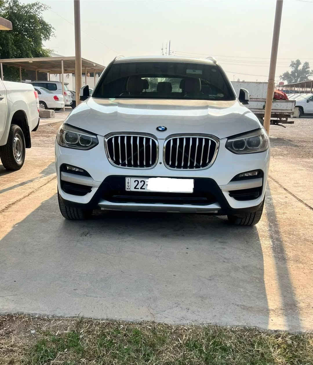 السلام عليكم bmw x3  2020 xdrive30
أعلى مواصفات xline
ماشيه 94 الف كم 
صبغ البنيد مع الدعاميه بدون ايرباك بدون دواخل
السعر 27 ألف دولار وبيه مجال
مكلف بالنسر رقم أبو السيارة ***********
