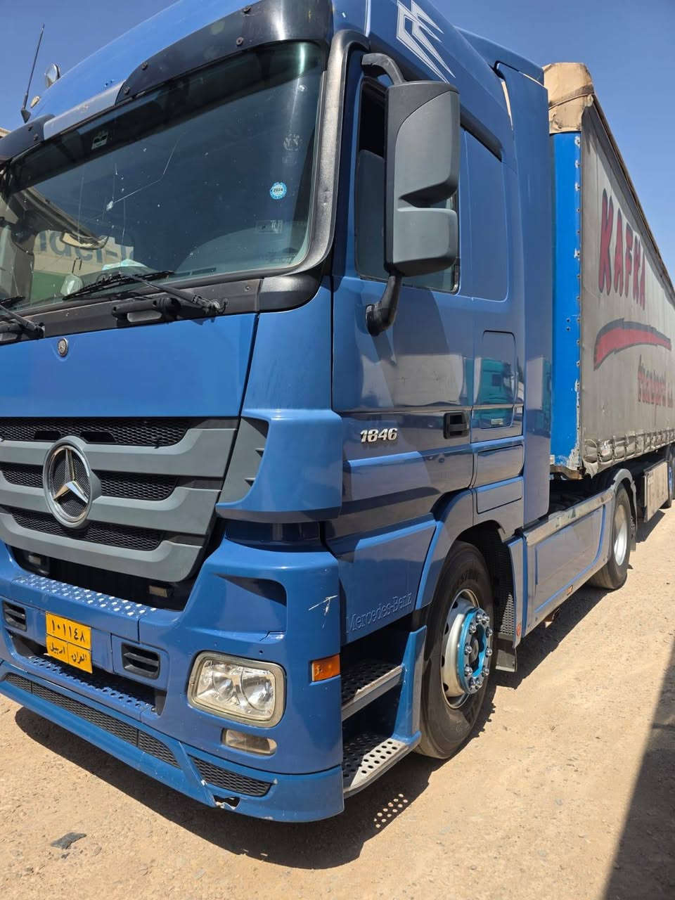 السلام عليكم 
اكتروس موديل 2008🚛🚛
حجم 1846🚛🚛
مواصفات فول ماعدا حساس كشن ديوان 🚛🚛
مكلف بلنشر 
للاستفسار الاتصال على
***********
