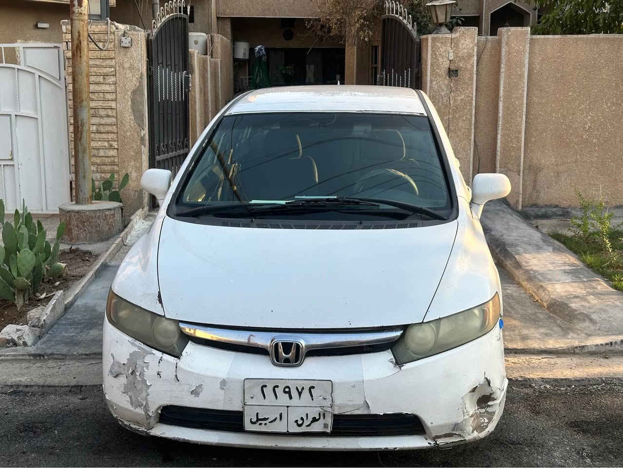 السلام عليكم للبيع سياره هوندا سفيك 2008 سياره بلاديه بدون صبغ فقط جاملغ خلفي تبريد محرك كير كله جاهز تخم تاير سياره رقم اربيل باسمي وكاله عامه تريد تحويل تريد وكاله نقصها بس دعاميات ثنين وصدره 60 ‎%‎ غيره السياره جاهزه وناعمه كلش وتبريدها ثلج سعرها 65 وبيها مجال بسيط مكان السياره بغداد حي الخضراء واي استفسار الاتصال على هذا الرقم وبي وات ساب الماسنجر مغلق *********** بغداد, العراق
