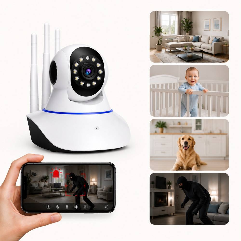 كاميرا Z-3063 • دقة 1080p • تحريك ٣٥٥°/١٢٠°