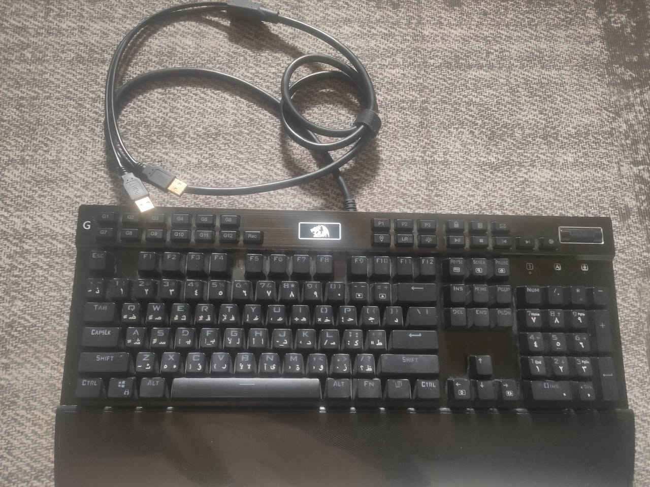 ريدراجون K550 • RGB • سلك ثاني معطل
