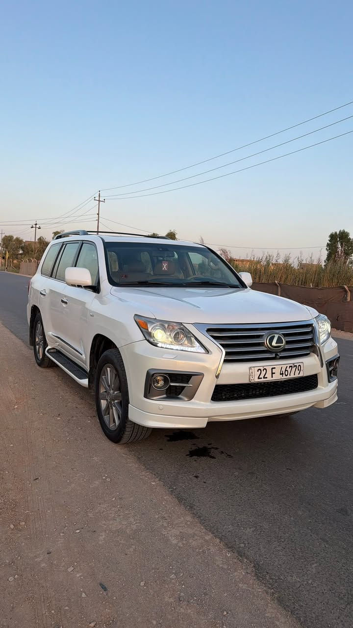 🔥 لكزس LX570 S SPORT+بريم اصل  2011 وسعر مناسب
✨ سيارة نظيفة ومميزة – جاهزة للاستخدام

📍 رقم اربيل تحويل مباشر سنويه2031 مكان السيارة: بابل

المواصفات:

✅ بصمة تشغيل

✅ سلايد روف

✅ جكات هيدروليك

✅ مقاعد كهربائية

✅ تبريد وتدفئة للمقاعد الأمامية

✅ مقاعد خلفية كهربائية مع تبريد

✅ ستيرن كهربائي

✅ شاشات خلفية

✅ AUTO START / STOP

✅ تحكم بالمناخ أربع مناطق (جهتين أمامي + جهتين خلفي)

✅ نظام دفع رباعي (4WD)

✅ إشارات بالمرايا

✅ مرايا كهربائية مع شفط

✅ نظام النقطة العمياء (Blind Spot)

✅ لايت عدسة زينون (العالي والواطي)

✅ إنارة LED أمامية وخلفية
298$ وبيهة مجال للطيبين

📞 للاستفسار والاتصال:***********
