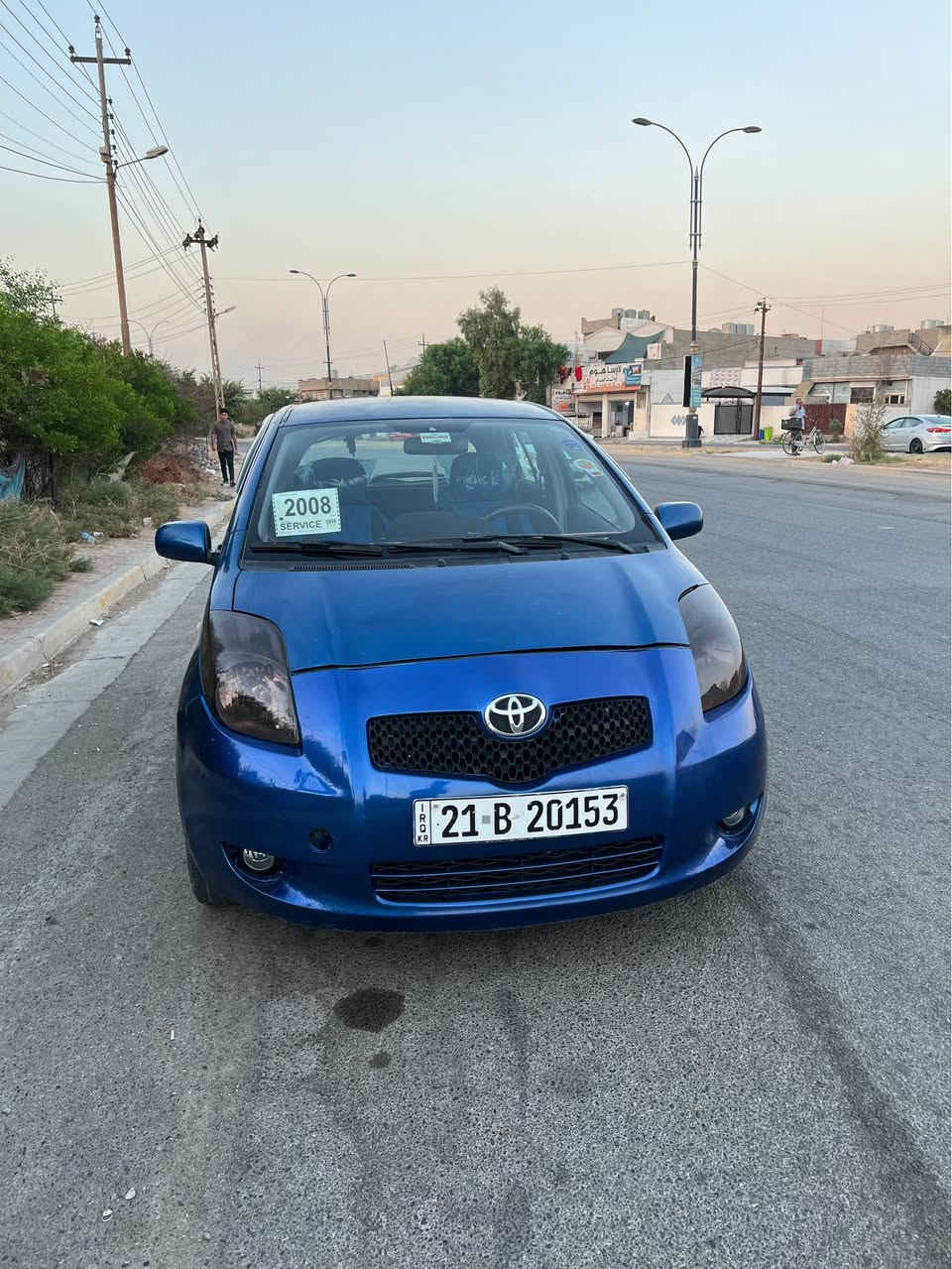 للبيع فقط تيوتا يارس سنوية ورقم جديد بطاقة بانزين بي 
 كير محرك تبريد بدون عيب سيارة بدون حادث فقط كلير جمالية سبب جلح جاهزة السيارة تايرات جديدة عليها 
السعر /68$ 
*********** كركوك, العراق
