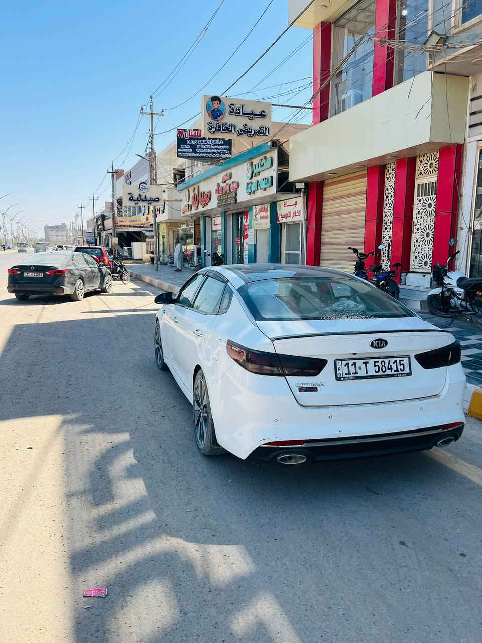 السلام عليكم 
للبيع اوبتما2018 خليجي سياره بيه بارد 
السياره فول مواصفات 1/1
رقم بغداد بأسمي
بانوراما
بصمه
كشنات جلد
شاشه كبيره
السعر/168 وبيهً مجال
المكان / ديالى بعقوبه
اتصل/ ***********
