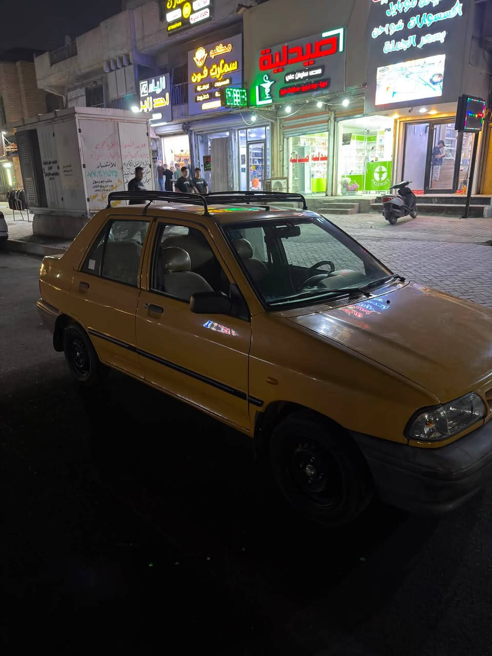 🚗 سايبا للبيع (نظيفة وجاهزة للمشي)
الموديل: [2016]

 اللون: [اصفر]

 الضرر / البدي: [ مكفولة من الضرر والصبغ]

 المحرك والجير: ممتازين جداً، مكفولة محرك وجير ولا يوجد فيها أي نقص

 التبريد: شغال وثلج ❄️

 المواصفات والترتيبات:

 تخم إطارات جديد

 حدادية ونظام تعليق جاهز بالكامل

 كتم ودواخل مرتبة ونظيفة جداً

 كهربائيات كُلها شغالة ومضبوطة

 السعر: [47] (وبيها مجال بسيط للطيبين)

 المكان: بغداد - [مدينة الصدر]

📌 للتواصل والاستفسار: [***********]

