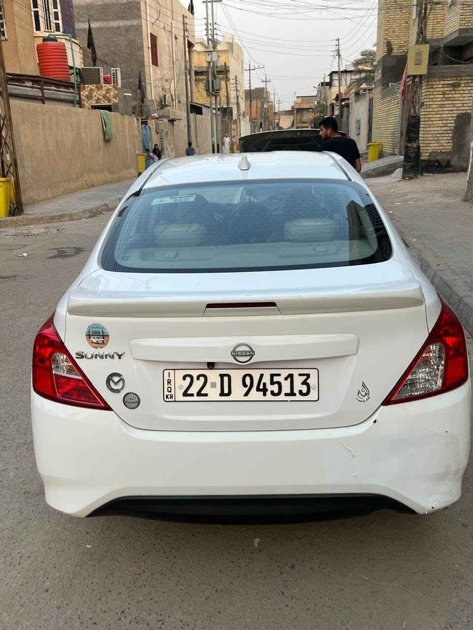 نيسان هندي مديل 24
بليته زركه
شباك الجديد
 مدوشمه كامله 
السبير ما نازل
ماشيه 56 الف
السعر 120 وبيه مجال 

للاستفسار ***********
البصره جمعية إسكان الموانئ
