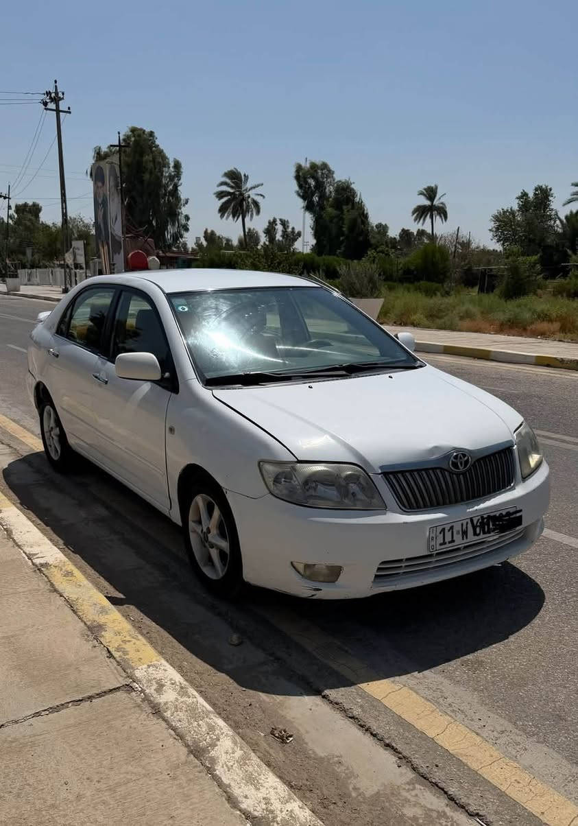 كورلا بيكاتشو 2007 خليجي
محرك 1800
رقم بغداد أنكليزي 
السياره كير محرك حداديه جاهزه 
تبريد ثلج 
صبغ جاملغ خلفي 
المكان بابل سدة الهندية
***********
