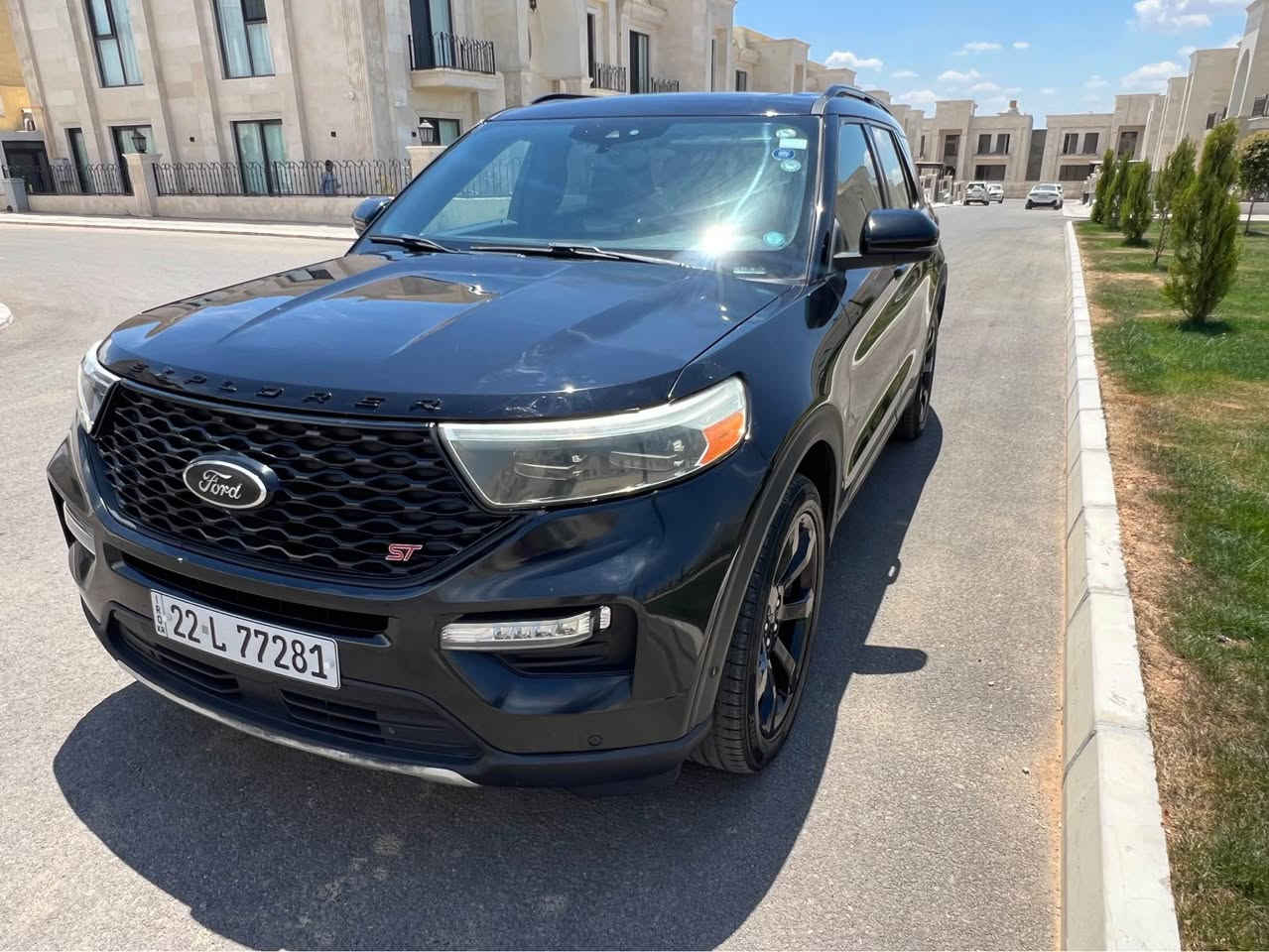 Ford explorer 3.0L
V6 ST
فولل مواصفات
101,000KM
پانۆراما
بەصمە
شغال
حساس
رادار پێش و پشت
خەتی جادە
کوشن ساردو گەرم
کوشن مەساج
زۆر مواصفاتی تر
رەسمی دەعمەکەیی دانراوە
روبع بۆنیدی هەیە بێ ژۆرێ بێ ئێرباگ
باقی هەمووی بە شەرت
نرخ:٢٧٠$
ژمارە مۆبایل
***********
هەولێر أربيل, العراق

نص مكتوب في الصور:
- Ford Explorer St 2020 Black 3.0L 6 vin: 1FM5K8GCXLGB69674 Final bid: $23800 Auction: Copart SOLD Lot number: 48139122 Date of sale: 04.07.2022 Year: 2020 VIN: 1FM5K8GCXLGB69674