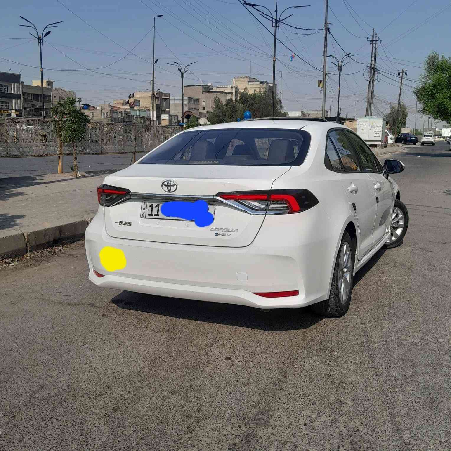 كورلا هايبر شكل الخليجي مديل 24
السياره جديد كولش بيه مكانين بارد ع كد اربع أصابع والدعامية الخلفيه بيه شبرين صبغ مشر ع الصوره ع كدهن 
السياره فول ع عدا الكشن كهرباء 
بصمة 
فتحه 
انضمه قياده 
رادار 
كشن جلد اسود وبيه هواي مواصفات 
السياره مكفوله من الصبغ وتبديل والفتح 
عد الذاكرهن 
رقم بعداد باسمي 
العنوان بغداد رقم ***********
