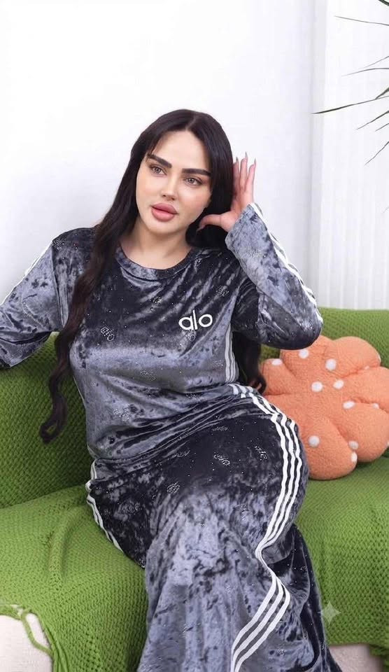 قطيفة • فري سايز • ستراس حقيقي