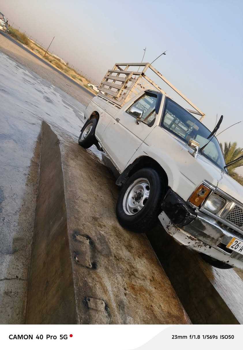 سلام عليكم  سياره البيع بيكم نيسان موديل 88 رقم نكليزي تحويل ثاني يوم  كير ومكينه خير من الله   كير وتماتيك محوره  سعر نتصل عل رقم وتدلل ***********مكاني ديالئ بعقوبه
