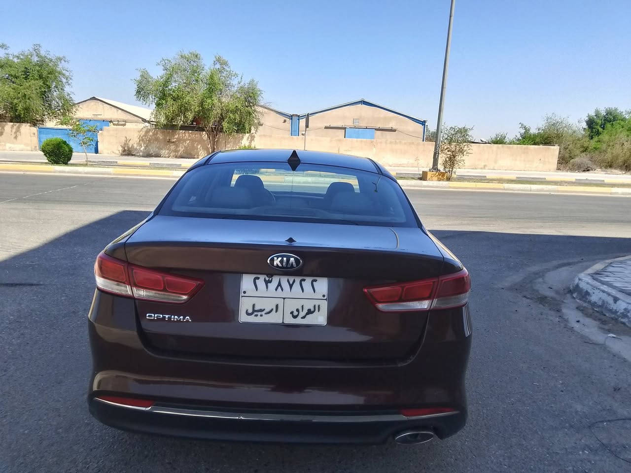 السلام عليكم سياره كيا اوبتيما موديل 2017 وارد امريكي حادثه فقط بنين باقي كفاله محرك تبريدحداديه كير كفاله سعر 110 فيها مجال بسيط العنوان كربلاء رقم الهاتف***********
