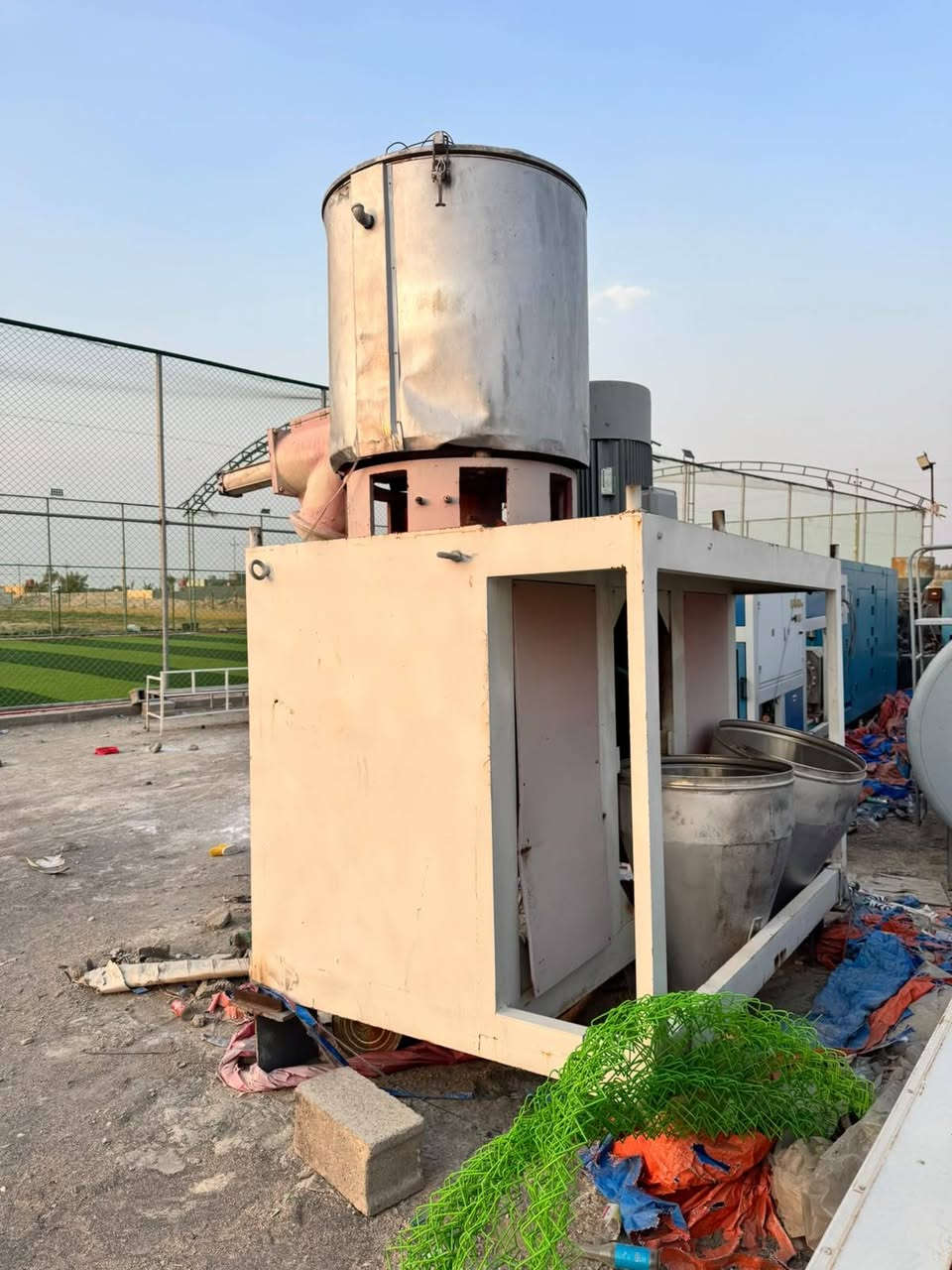 معمل PVC شبه متكامل • ٤ خطوط إنتاج • جنريتر ٥٠٠KVA