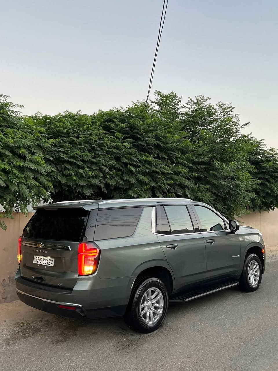 Chevrolet Tahoe 2023 LT
تاهو ٢٠٢٣ 
مواسه فات LT
كوشن جلد 
كوشن كاره با
كوشن هيته ر
شا شه گه وره
به صمه
دوو به صمه ي بيلاد
ده ر گه به صمه
سي ريز كوشن
حاسه
كاميره
سنوق شه فت
راداري پيشه وه
ته بريد مه ركه زي
٨٧ هه زار رويشتوه
گيرو مه كينه ي به شه رت نه كراوه ته وه
دوو پارچه ي بوياخه
بي ناو گرتن بي ارباك
به ناوي خومه وه يه
سه نه وي تازه يه
شوين سليماني
*********** what’s app
